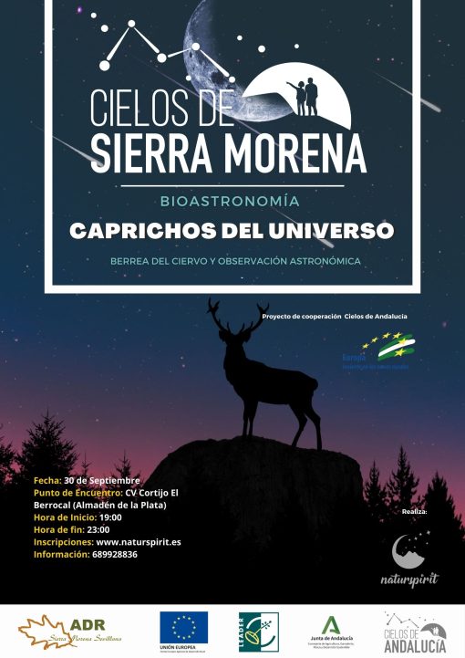 CAPRICHOS DE UNIVERSO - berrea del Ciervo y observación astronómica